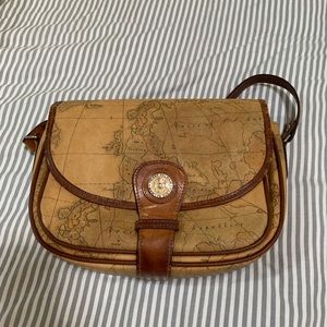 Balmain Vintage map purse